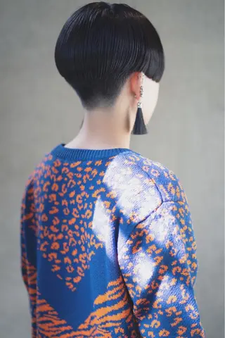 ショート 🌈圧倒的デザイン力 内井省吾のヘアスタイル