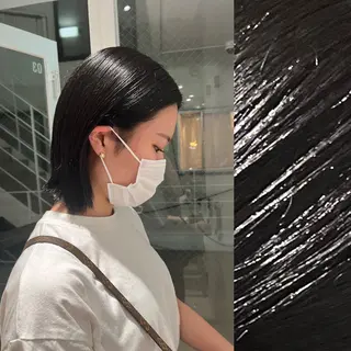 ミディアム カラー ヘアアレンジ stylist ◎RUKI.のヘアスタイル