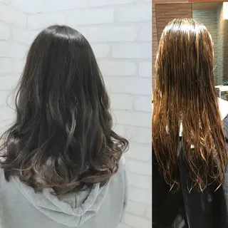 ミディアム ému エミュ　hair &spa所属・近藤 みゅうまのヘアスタイル