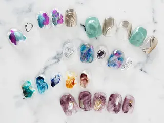 ネイル Soeur ネイリストのネイルデザイン