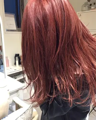 ロング カラー LUCAS所属・fuchigami suzunoのヘアスタイル