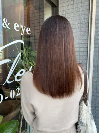 セミロング Un Fleur所属・立野 希沙のヘアスタイル