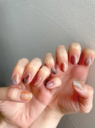 ネイル 甲府市徳行 🧸prunelleのネイルデザイン