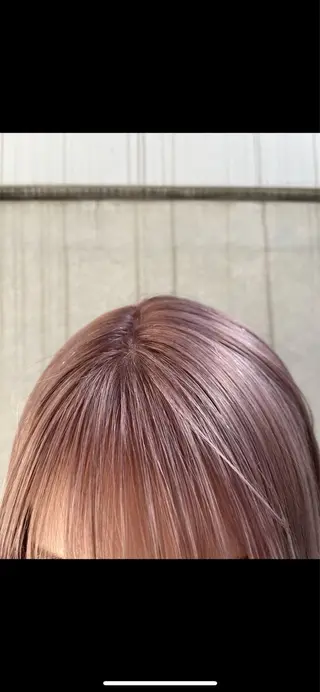 ロング カラー ハイトーン/心斎橋/ honomiのヘアスタイル