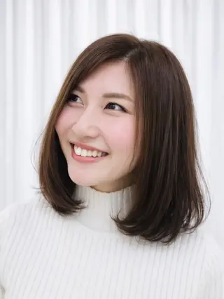 ミディアム カラー 中原由貴 /WILLOW京橋のヘアスタイル