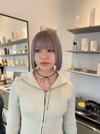 ショート HITOMI 福岡パーマのヘアスタイル