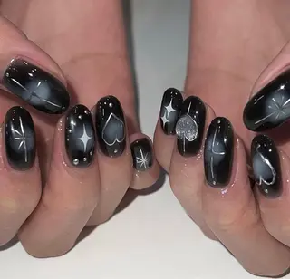 ミディアム nina beautyのネイルデザイン