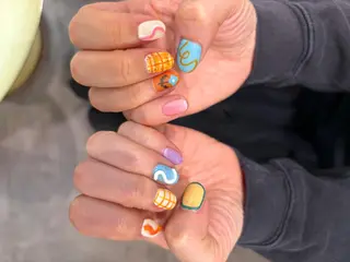 ネイル ハイトーン/ ネイル💅まりなのヘアスタイル