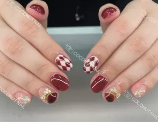 ネイル 神田 ココナッツのネイルデザイン