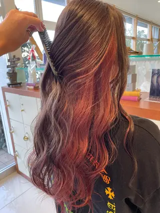 ロング 日置 大智のヘアスタイル