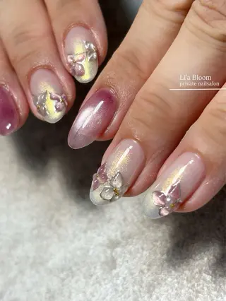 ネイル Li'a Bloom所属・🦋🤍 madoka🤍のネイルデザイン