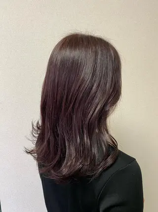 ミディアム 原 朱莉のヘアスタイル