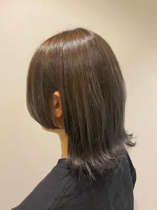 ミディアム 🌹艶髪カラー🌹 津田晴加【西荻窪】のヘアスタイル