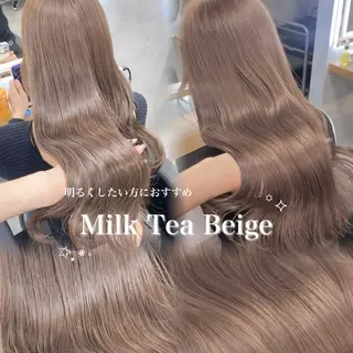 ロング カラー 透明感韓国カラー 🎀𝐒𝐀𝐇𝐎のヘアスタイル