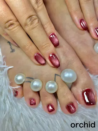 ネイル orchid ♡オーキッドのネイルデザイン