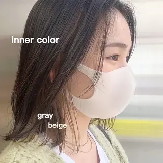 ミディアム カラー Sana / 韓国ヘア / カラーのヘアスタイル