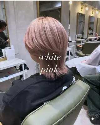 カラー メンズ 新宿 韓国 シャドウパーマ 志龍のヘアスタイル