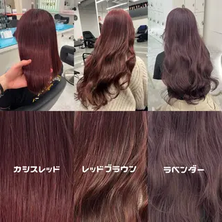 カラー 🎀ガーリー暖色モテ ヘア🎀/MAO🎀のヘアスタイル