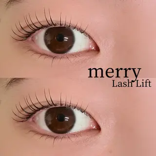 マツエク・マツパ merry Lash Liftのマツエク・マツパデザイン