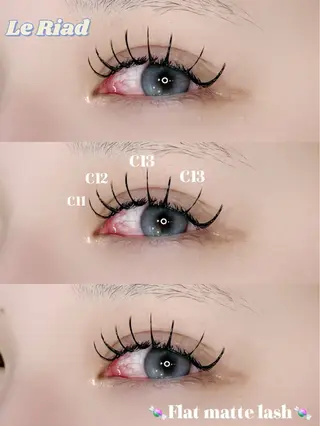 マツエク・マツパ Le Riad 栄 🦋坪内のマツエク・マツパデザイン