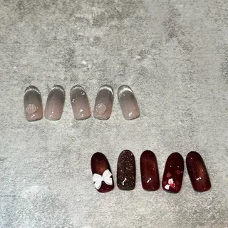 ミディアム Plus Ehiku 四日市/rinaのネイルデザイン