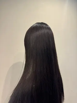 ロング 青海 サヤのヘアスタイル