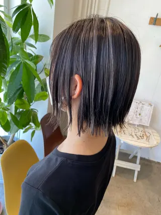 ショート わかばやし ゆうこのヘアスタイル