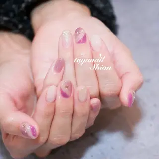 ネイル ネイルサロン・ネイルスクール　たゆnail所属・ネイルサロン 【たゆnail】のネイルデザイン