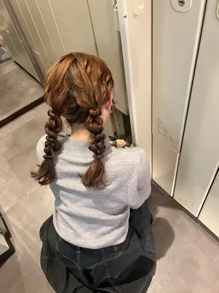 ヘアアレンジ 松本 萌奈のヘアスタイル