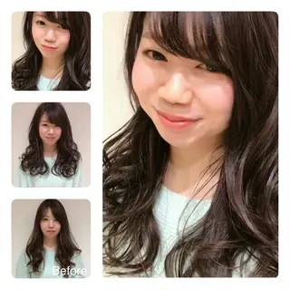 ロング カラー 高橋 昭雄のヘアスタイル