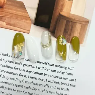 ネイル ⭐︎休業中の練習⭐︎ JNA認定講師髙橋のネイルデザイン