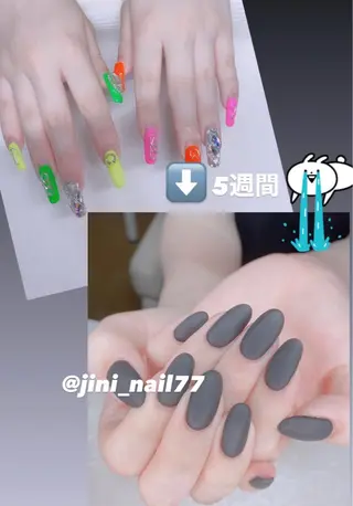 ネイル JINI NAIL所属・ジニ ネイルのネイルデザイン