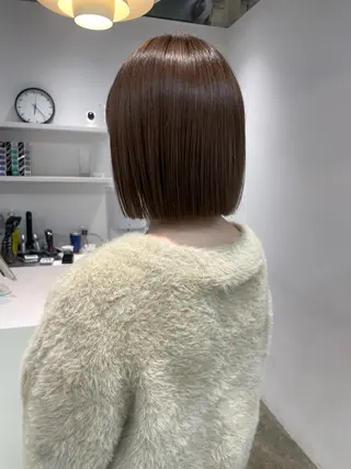 ショート カラー 𝘚𝘶𝘻𝘶 𓂃𓈒𓏸のヘアスタイル