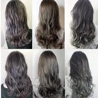 セミロング カラー ヘアアレンジ 【髪質改善美容師】t occa茨木篠原健太のヘアスタイル