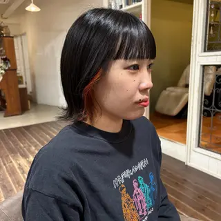 ショート カラー パ ルのヘアスタイル