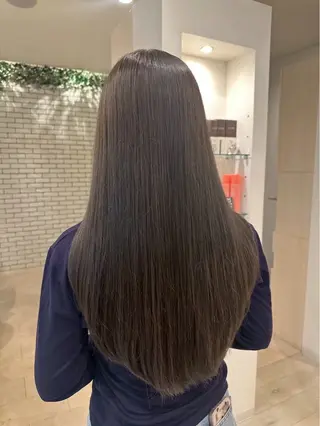 ロング カラー adorableはなみずき店所属・adorable🌼 谷内美沙紀のヘアスタイル