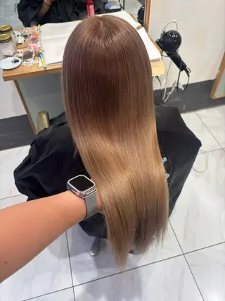 ロング ️🩵RINKA/ ハイトーンカラー🩵のヘアスタイル