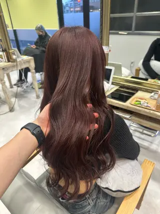 ロング 野上 麗のヘアスタイル