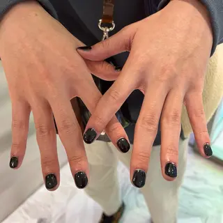 メンズ ネイル mai🤍縮毛酸性ス トレート/アイリストのヘアスタイル