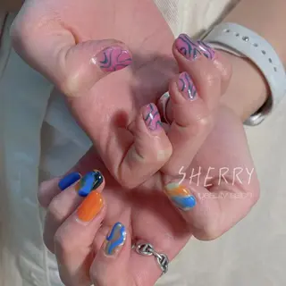 ネイル moe自宅ネイルサロン所属・萌 自宅ネイルサロンのネイルデザイン