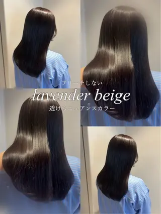 ロング カラー 髪質改善カラー ブラウン🤎YUMEのヘアスタイル