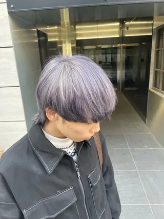 ショート カラーブリーチ特化 石原勇希のヘアスタイル