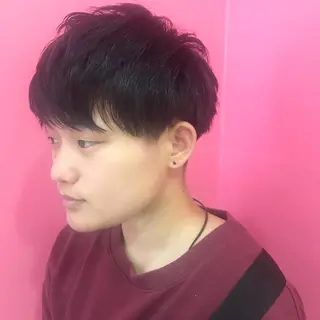 ショート カラー メンズ Vir by browのヘアスタイル