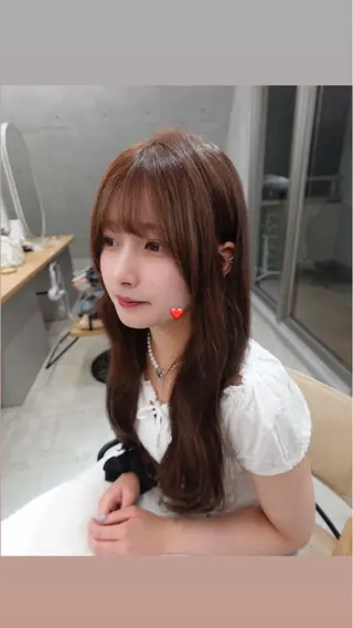 ロング sand所属・ゆい 似合わせcut☆*のヘアスタイル