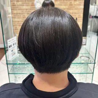 ショート 中水 怜奈のヘアスタイル