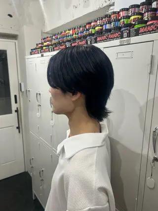 ショート 🪼モモカ/デザイン ハイトーン🪼⟡.·のヘアスタイル