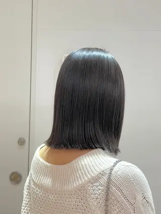 ミディアム 平川 楓のヘアスタイル