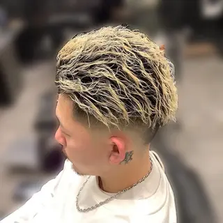 ミディアム メンズ Men's hair salon First 新大宮店所属・久保 拓也のヘアスタイル