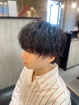 メンズ Men's hair NoN所属・ヤスムラ コウイチのヘアスタイル