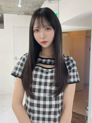 ロング カラー loa所属・🔗透明感カラー🔗 エクステ✂️はるちかのヘアスタイル